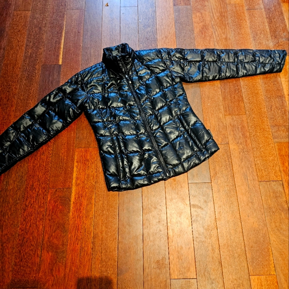 Girls Obermeyer Black Down Jacket XL
